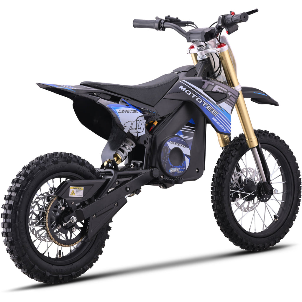 MotoTec 48v 1800w Pro Electric Dirt Bike