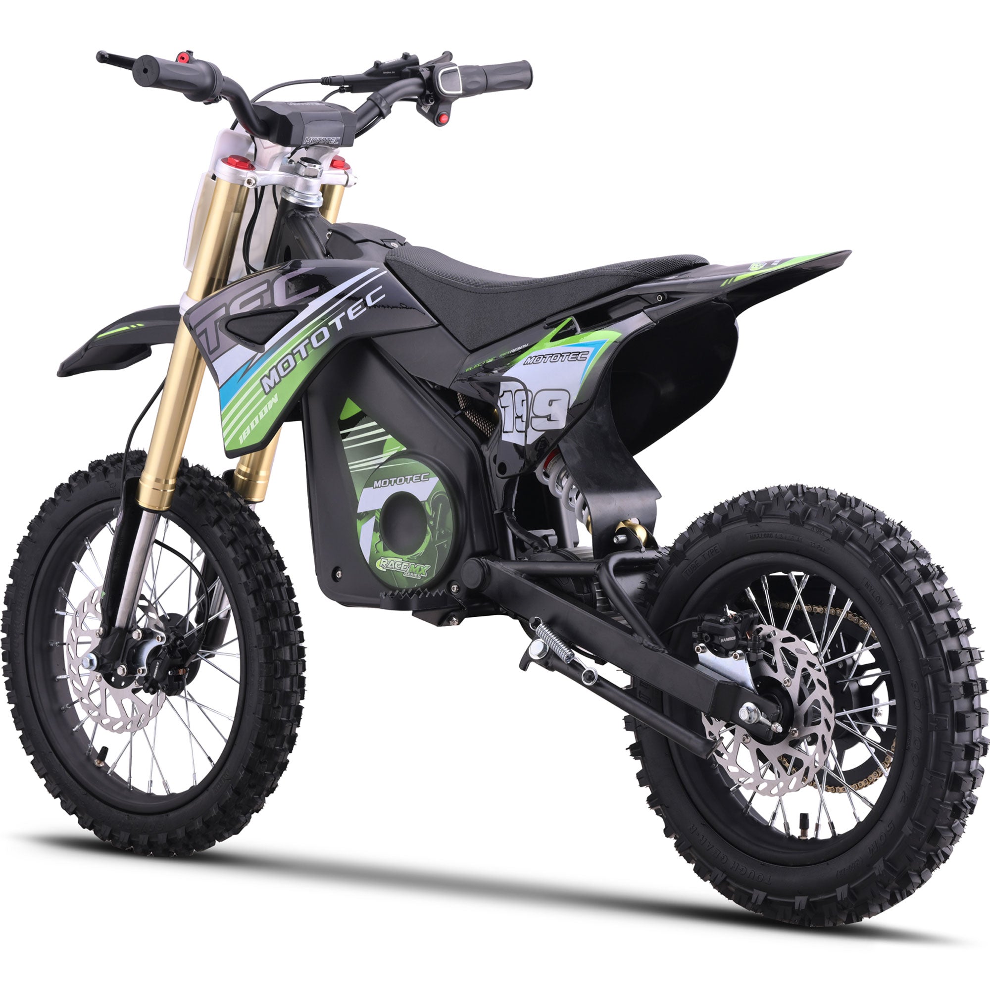 MotoTec 48v 1800w Pro Electric Dirt Bike
