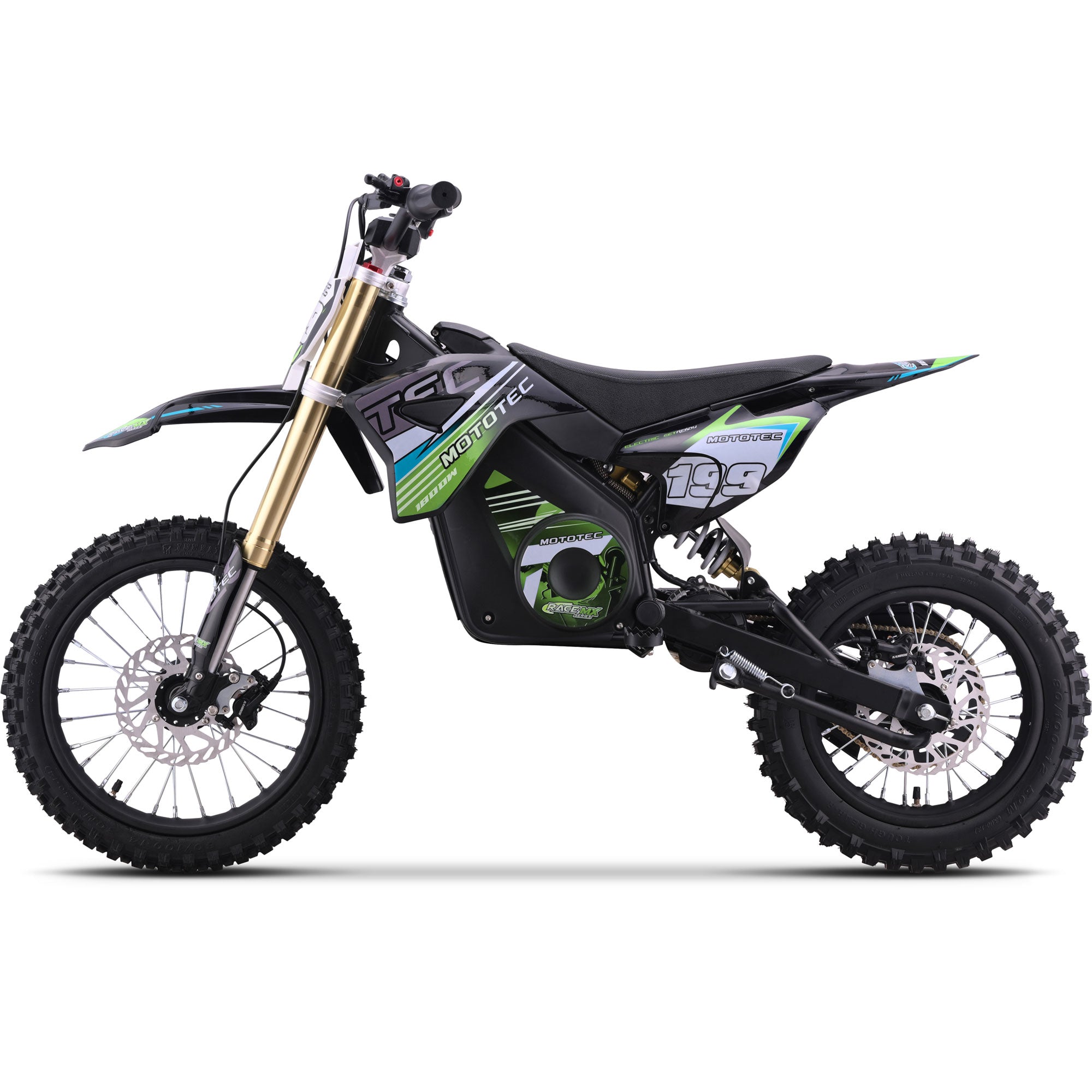 MotoTec 48v 1800w Pro Electric Dirt Bike
