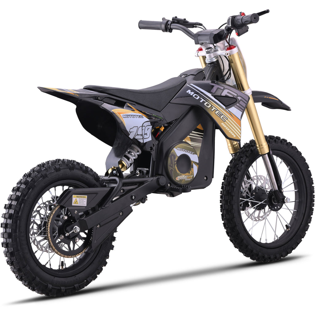 MotoTec 48v 1800w Pro Electric Dirt Bike