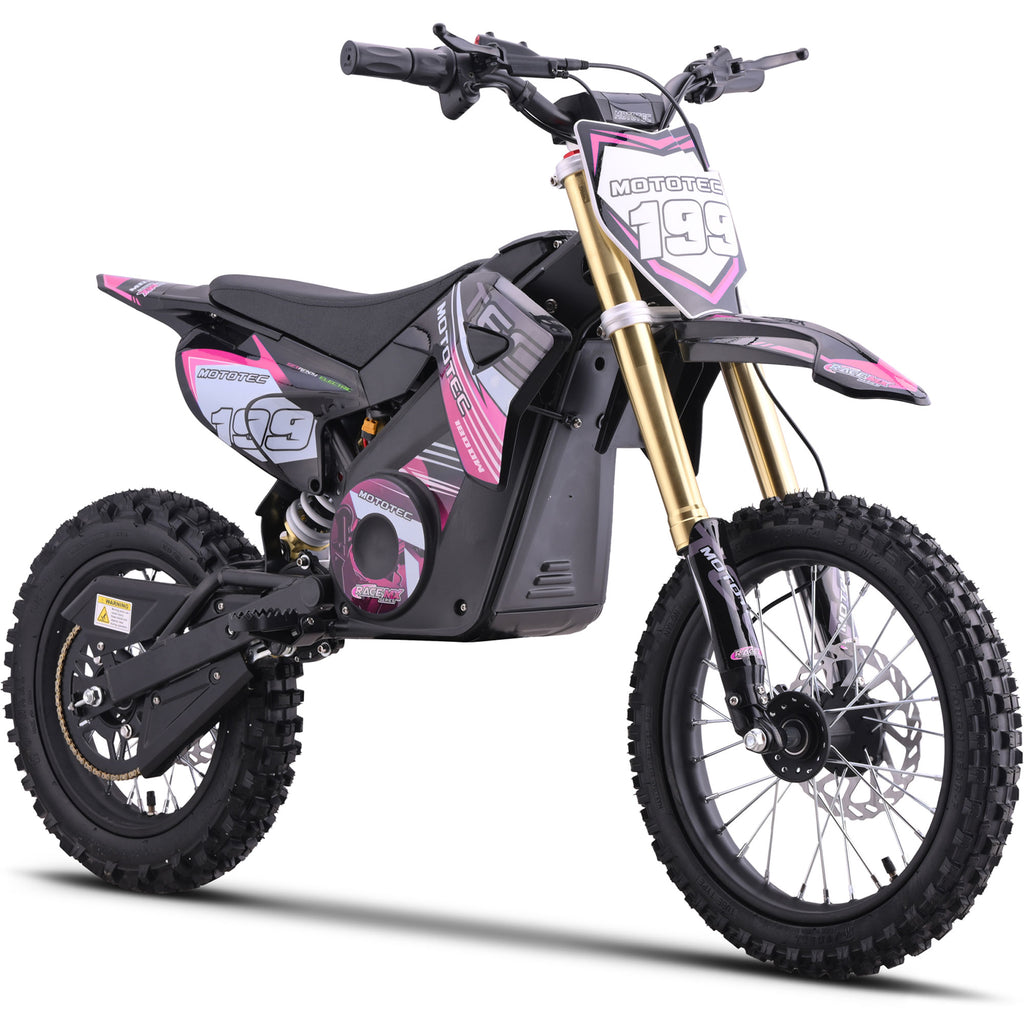 MotoTec 48v 1800w Pro Electric Dirt Bike