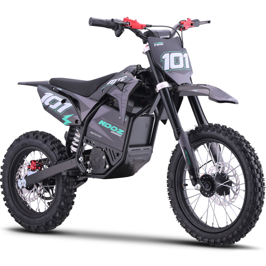 MotoTec 60v 2000w Pro Electric Dirt Bike Lithium