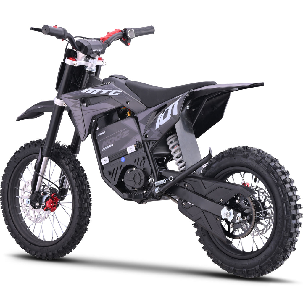 MotoTec 60v 2000w Pro Electric Dirt Bike Lithium