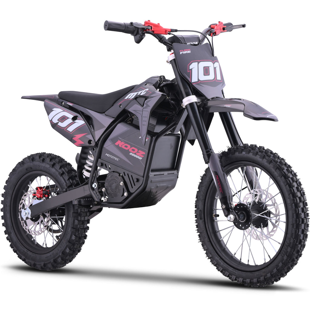 MotoTec 60v 2000w Pro Electric Dirt Bike Lithium