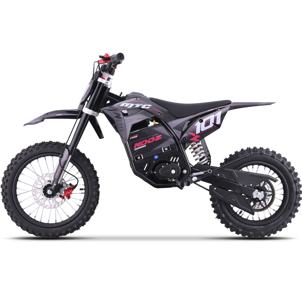 MotoTec 60v 2000w Pro Electric Dirt Bike Lithium